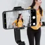 Hohem iSteady Q Single-Axis Gimbal Stabilizer 360° Face Tracking Automatic Balance Selfie Stick Adjustable Tripod with Remote Control for Live Broadcasting Photo Snap