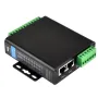 8-CH RS485 to Ethernet Serial Server Industrial Isolated Modbus MQTT Gateway 8 Ports Dual NIC PoE Support Rail-Mount Bidirectional Transmission