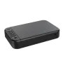 BlackSmith Portable Biometric Electronic Safes Quick Access Fingerprint Recognition Key Safe with Keys Keypad and APP Control Key Lock Box for Home Travel Car
