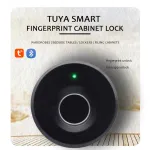 WAFU HF-M3 Tuya Smart Fingerprint Lock Drawer Lock Intelligent Electronic Furniture Locker Lock suitable for Thickness 14-21mm