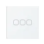 86 Type Tuya WiFi Touch Smart Switch Voice Control APP Control Timer Function Work with Amazon Alexa Google Assistant [Live & Neutral Wire]