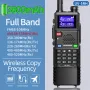 Baofeng UV-5RH 10W Tri-band Walkie Talkie 3800mAh Type-C Rechargeable Wireless Copy Frequency Handheld Two-way Radio