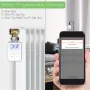 MoesHouse Tuya TV01 ZigBee3.0 Válvula Atuadora de Radiador Termostato Inteligente Controlador de Temperatura Sensor Externo TRV Controle de Voz Alexa Google Assistant