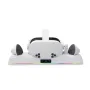 KJH KJH-OQ3S-001 for Meta Quest 3S VR Helmet Controller and Dual Gamepad Charger Dock Wireless VR Charging Stand