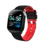 F16T 1.3-inch HD Screen ECG+PPG Heart Rate Blood Pressure Blood Oxygen Monitor Sleep Monitoring Body Temperature Detection IP67 Waterproof Smart Watch