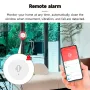 Tuya ZigBe Smart Vibration Sensor Real Time Monitoring Door Window Detection Alarm Smart Home Security Protection System