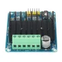 30A DC 5V-12V Dual Channel H Bridge Motor Driver Module Bread Board Controller DHB-01A DC Motor Driver Board