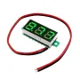 5pcs 0.28 Inch Two-wire 2.5-30V Digital Green Display DC Voltmeter Adjustable Voltage Meter