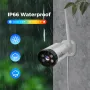 Hiseeu WK-4HBFO3 10CH NVR 3MP WiFi CCTV System Kit Color Night Vision Human Detection Two-way Audio IP66 Waterproof Wireless IP Cameras Video Surveillance Kit