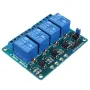 2pcs 5V 4 Channel Relay Module For PIC ARM DSP AVR MSP430 Blue Geekcreit for Arduino - Products that work with official for Arduino boards