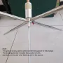 GP Antenna Ground Plane Disk M10 Thread Radial Hub for PAC-12/JPC-12 Short Wave Antennas Screw Accessories