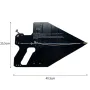 HT8 Logarithmic Periodic Antenna 0.6-10GHz Direction Finding Antenna for Spectrum Analyzer Signal Analysis Positioning EMC