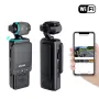 DV01 Portable Multifunctional Recorder 1080P HD Camera with WiFi Connectivity Anti-shake Dual Fill Lights Adjustable Rotating Lens Sport Camera Cycling Recorder