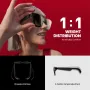 XREAL Air 2 Pro AR Smart Glasses with 3-level Electrochromic Dimming Built-in 330'' Micro-OLED Virtual Theater 75g 3D Smart Projection Augmented Reality Glasses