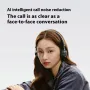 EDIFIER HUAZAI DOO ACE Wireless Headset bluetooth V6.0 Headphone 32mm Composite Diaphragm Unit AI Call Noise Cancelling 25H Playback Lightweight Type-C Connection On-ear Portable Headphones with Mic