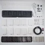 Geekcreit® DIY Imitate Glow Clock Kit Full Color RGB Glow Tube Clock LED Music Spectrum Kit