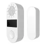 Tuya WiFi/Zigbee Door Window Sensor 130DB Sound Light Alarm Wireless Door Detector SmartLife APP Voice Control with Alexa Google Assistant