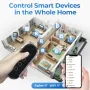 Tuya Zigbee3.0 Wireless Smart Home Scene Switch 4 Gang 12 Scene Touch Light Switch Remote Control Smart Life App