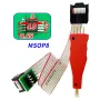 1PCS TSSOP8/MSOP8/Mini MSOP8 Chip Download Burn Write Probe Elastic Block Burn Needle Car Instrument Program Connection Cable