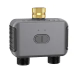 Tuya bluetooth Smart Garden Sprinkler Water Timer by 2 Way Rain Delay Filter Washer Programmable and Automatic Irrigation Controller for Garden Sprinkler Agriculture Forestry Valve