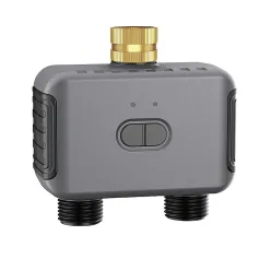 Tuya bluetooth Smart Garden Sprinkler Water Timer by 2 Way Rain Delay Filter Washer Programmable and Automatic Irrigation Controller for Garden Sprinkler Agriculture Forestry Valve
