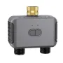 Tuya bluetooth Smart Garden Sprinkler Water Timer by 2 Way Rain Delay Filter Washer Programmable and Automatic Irrigation Controller for Garden Sprinkler Agriculture Forestry Valve