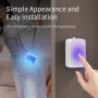 7 Colors Light Flash Changable Music Doorbell Volume Adjustable Built-in 28 Music Wire-free Wireless Door Chime Flash Bell Reminder for Deaf Old People Service Pager