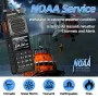 BAOFENG UV-25 PRO GPS Walkie Talkie 10W Multi Band Type-C Charging 5200mAh for UV-5R Amateur Two Way Radio for Traveling