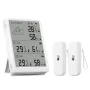 Tuya WiFi+RF433 Temperature & Humidity Sensor Sets Screen Display Monitor Main Sub devices Kits Works With Alexa Google Home