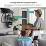 ICSEE Solar 2MP+2MP HD Dual Lens Security Camera 24/7 Recording 4G Wireless Surveillance 10000mAh Battery IP65 Waterproof Two-way Voice Camera