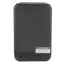 BlackSmith Portable Biometric Electronic Safes Quick Access Fingerprint Recognition Key Safe with Keys Keypad and APP Control Key Lock Box for Home Travel Car