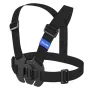 TELESIN Bröstremsfäste Västbältesfäste för GoPro 12 Hero 11 10 9 8 7 6 Insta360 SJCAM EKEN DJI Actionkameratillbehör