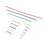 3 x 140pcs U Shape Solderless Breadboard Jumper Cable Dupont Wire Shield