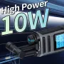 Quansheng TK115/TK118 10W Walkie Talkie Dual Band Radio 999 Channels Long Range Rechargeable Two Way Communication Device Portable FM Receiver