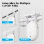 MOES Tuya BLE ZigBe Smart Electric Curtain Robot Timing Auto Opener Closer Light Sensor App Remote Control Support Alexa Google Home