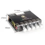 ZK-TB21 PRO 2.1 Channel 5.2 Stereo bluetooth Amplifier Board 50W+50W+100W TPA3116D2 Chip AUX Amplifier