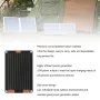10W/15W Solar Panel Super Thin Waterproof Fast Charging for Outdoor Cell Phones and Electronic Devices High Efficiency Monocrystalline Silicon