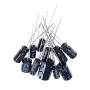 Electrolytic Capacitor Assortment Kit 12 Values 0.22μF to 470μF 120 Pcs Radial Lead 16V-50V 105°C for Electronic Projects and Repairs High Stability Low Leakage