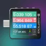 Тестер детектора ChargerLAB POWER-Z KM003C для ремонта мобильных устройств, протокол USB PD3.1, диапазон 48 В, двойной ток зарядного напряжения Type-C
