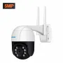 ESCAM QF518 5MP Pan / Tilt AI humanoid érzékelés automatikus nyomkövető felhőalapú tárolás vízálló WiFi IP kamera kétirányú audio éjjellátóval
