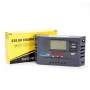 10-100A Solar Charge Controller 12V/24V Automatic Identification Recharger LCD Display Solar Regulator Dual-USB Solar Recharge Controller