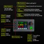 WUZHI SK150C CNC DC напряжение понижающе-повышающий источник питания 150 Вт 40 В выход 8 А регулируемый цветной экран постоянный ток напряжение зарядный модуль