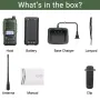 Baofeng M-13 Pro VHF UHF Air Band Walkie Talkie Wireless Copy Frequency Long Range High Power Two Way Radio IPX4 Waterproof
