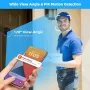 S50S Tuya Smart 1080P 2.4G WiFi Door Camera Microwave Radar Human Detection Video Doorbell Viewer Digital Door Peepholes Camera Monitor