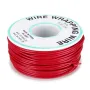 30M 22AWG Black/Red UL 1007 Cable Line PCB Wire Tinned Copper Solid Wires OK Line Electrical Wire DIY