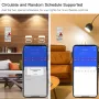 1P-4P 10A-80A Tuya WiFi Smart Circuit Breaker Wireless APP Remote Control Schedule Setting Automatic Intelligent Interruptor Work with Alexa Google Assistant