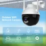 Hiseeu WHD912B 2MP Outdoor Security Camera 1080P HD IP66 Waterproof Color Night Vision AI Human Detection Wireless WiFi Camera ICSEE App