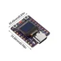 ESP32-C3 WiFi bluetooth-compatible Development Board With 0.42 Inch OLED White Light Module Ceramic Antenna Type-C ESP32