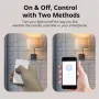 SONOFF D1 Wifi Smart Dimmer Switch Light Brightness Adjustable Smart Scene Mini Switch Module with RM433R2 Remote APP Remote Control Voice Control with Alexa Google Home