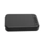 BlackSmith Portable Biometric Electronic Safes Quick Access Fingerprint Recognition Key Safe with Keys Keypad and APP Control Key Lock Box for Home Travel Car